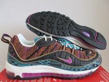 NIKE AIR MAX 98 BHM BLACK-HOT PUNCH-SPIRIT TEAL SZ 15 [CD6090-001]