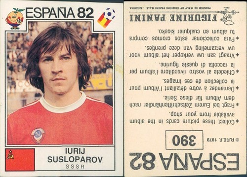 Stickers Bilder Figurine Panini ESPANA 82 (Gebraucht) in Arbedo für CHF