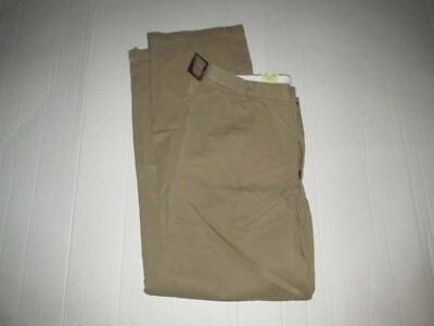 Dockers Plush Twill Pant Pleated Classic Fit Casual Khaki Pants