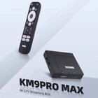 MECOOL KM9 PRO MAX 2GB 32GB 4K Google TV Smart Android 12 TV Box Media Player BT
