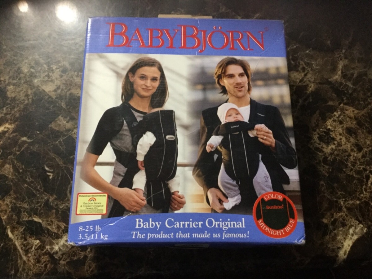 BABYBJORN Baby Carrier Original Black Cotton BabyBjörn 023092US