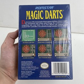 🔥NES Nintendo Game MAGIC DARTS - NEW & Factory Sealed W Authentic H-Seam!🔥