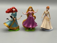 🎀 3 Disney Store Figuren Merida Rapunzel Elsa  Sammlerstücke