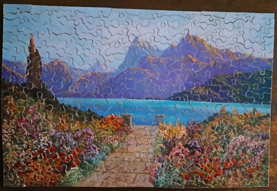 Chad Valley Garden of Sunshine Holzpuzzle (KOMPLETT)