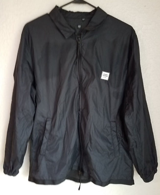 Opening Ceremony Est.2002 Black Long Sleeve Full Zip Windbreaker Size XS/TP