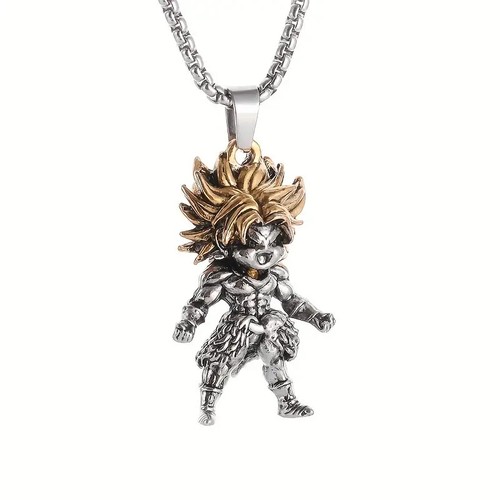 Collar y colgante Dragon Ball Goku. Anime de dibujos animados Cadena Y Pendiente - Imagen 20 de 28