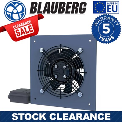 Axis-Q EC 300 Axial Wandventilator für Industrie, Gewerbe Abluft