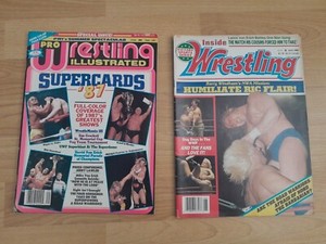 PWI Supercards Sept 87 and Inside Wrestling June 86