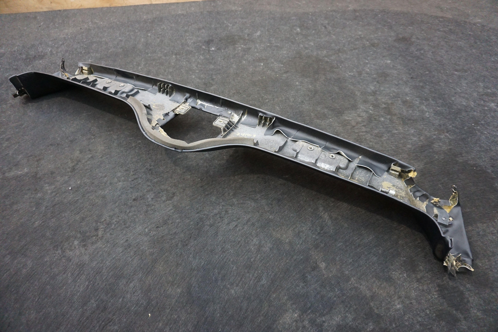 Front Windshield Headliner Trim Black OEM 81882200 Ferrari California 2012-14