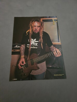 TPEEP06 MAGAZINE PICTURE 11X8'' MAX CAVALERA 