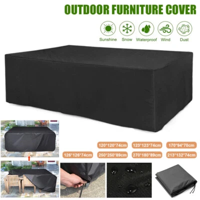 Gartentisch Abdeckung Schutzhülle Abdeckplane Gartenmöbel Garnitur Sitzgruppen