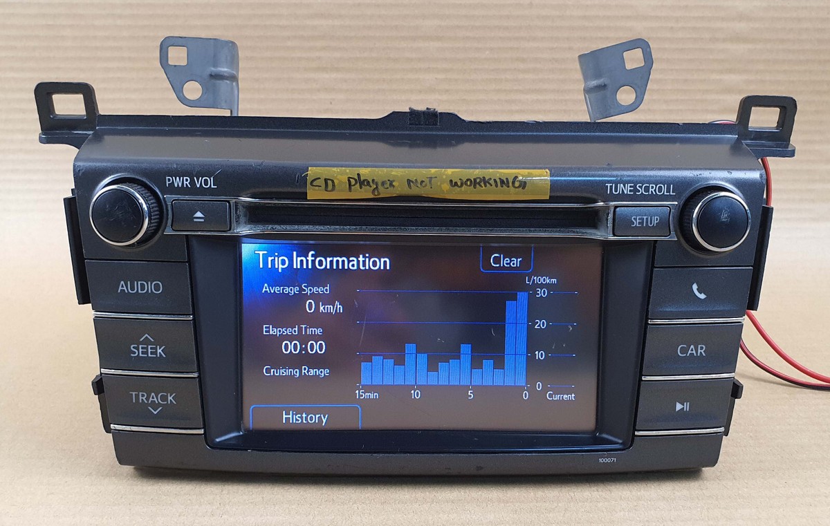 Toyota Rav4 13-15 Radio CD Receiver screen navigation 86140-0R010
