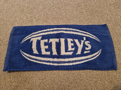 RARE VINTAGE TETLEYS BEER BAR TOWEL BREWERIANA