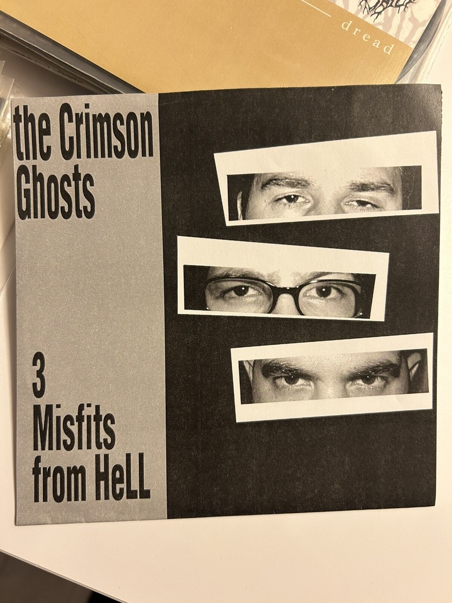 The Crimson Ghosts 3 Misfits From Hell 7” White Vinyl Rare 2003 | eBay