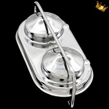 Chrome Gm Master Cylinder Cover Oval Fits Chevy Pontiac Oldsmobile And Buick