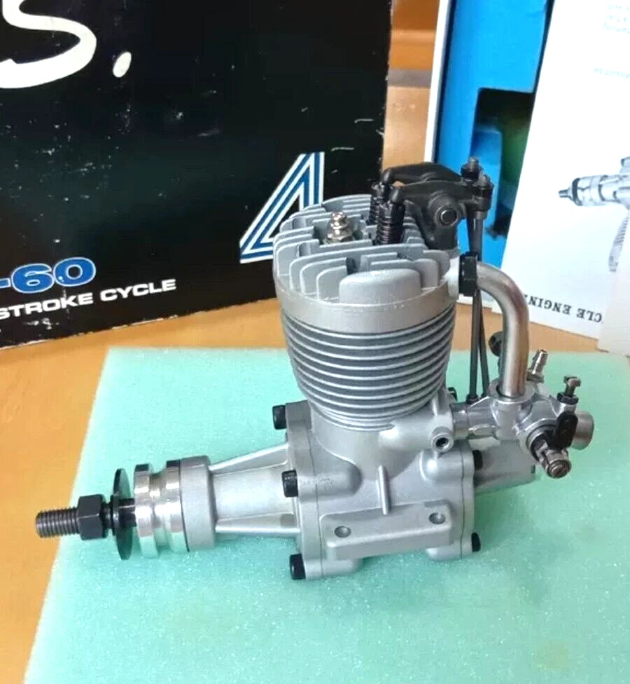 ホビーラジコン OS FS-60  FOUR-STROKE CYCLE OS Engine OS FS-60 10cc 4-Stroke RC Plane Glow Engine