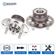 2Pcs Wheel Hub Bearings Rear For Honda Fit 1.5L 2007-2013 Insight 1.3L 2010-2014