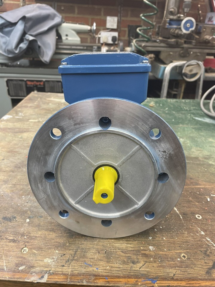 0.55kw single phase electric motor flange and foot mount 1400 rpm eBay