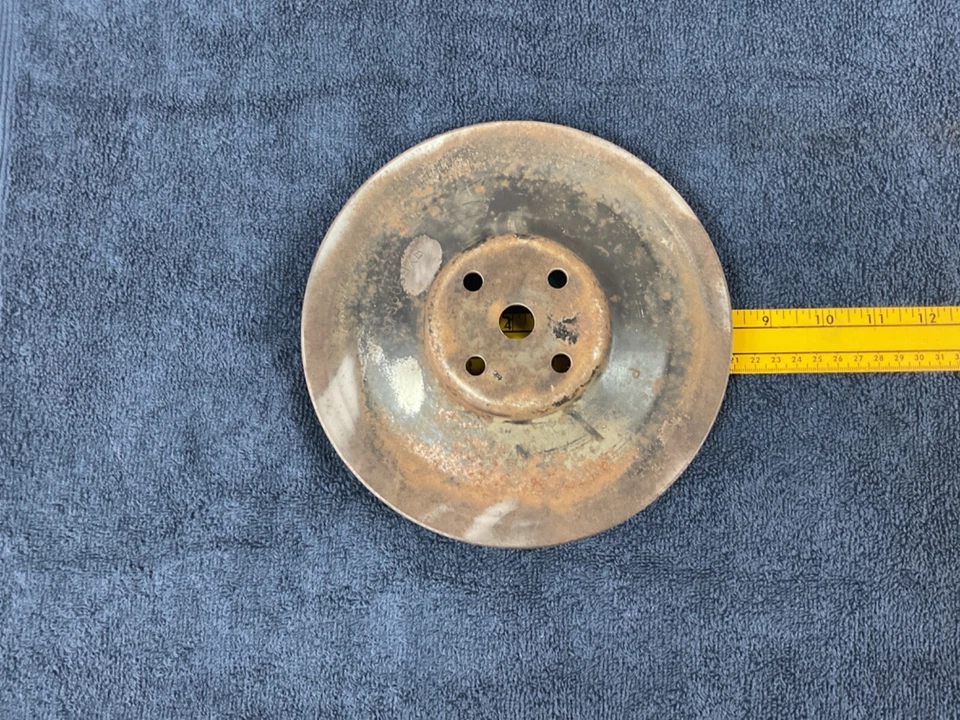 Шкив водяного насоса с одной канавкой Pontiac GTO Firebird Grand Prix 9796059 XB - Изображение 3 из 4