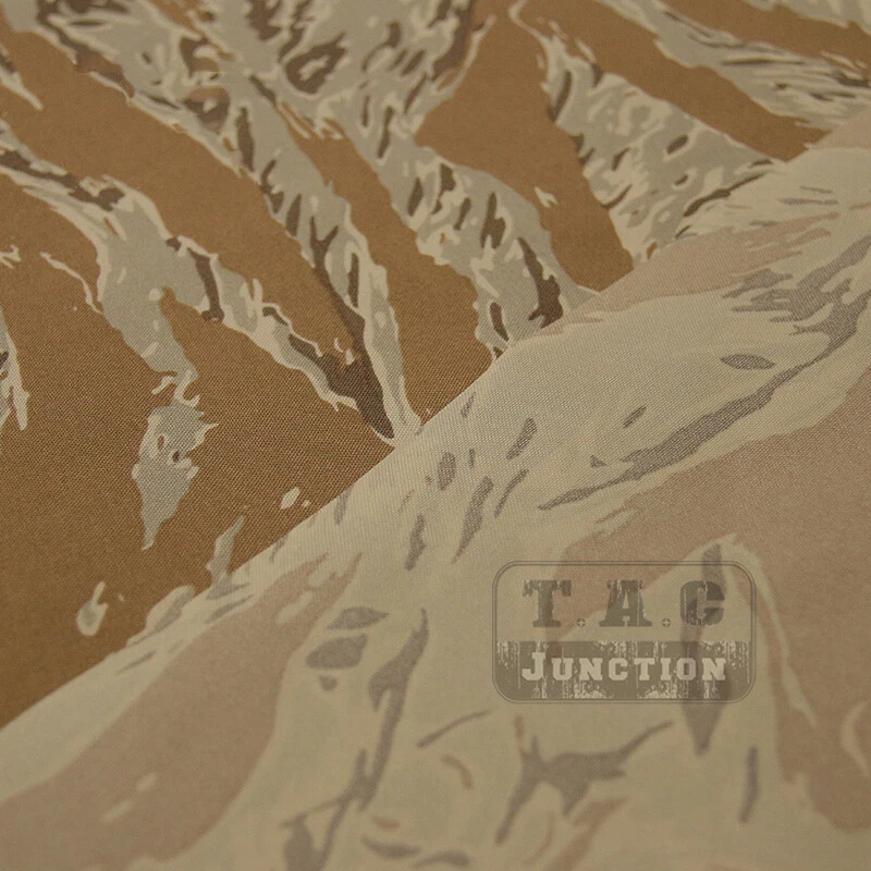 Tessuto idrorepellente 59"W Tiger Stripes 500D Cordura Nylon Ripstop - Immagine 4 di 4