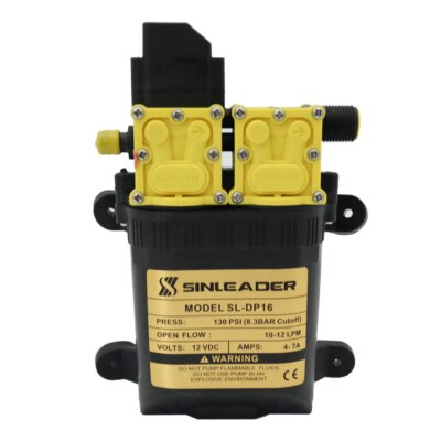 #ad 12v 9l min Agricultural Electric Water Pump Dual power pump Micro High Pressure $59.71