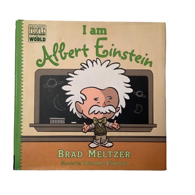 I am Albert Einstein (Ordinary People Change the World)  Hardcover New