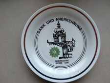 Ehrenteller des MdI der DDR ,Volkspolizei, VP, Volkspolizeiamt Dresden Land