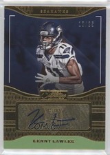 2016 Panini Donruss Signature Series Rookie Gold 12/25 Kenny Lawler Auto 8at