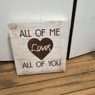 All Of Me Loves All Of You Wall Art — photo 3