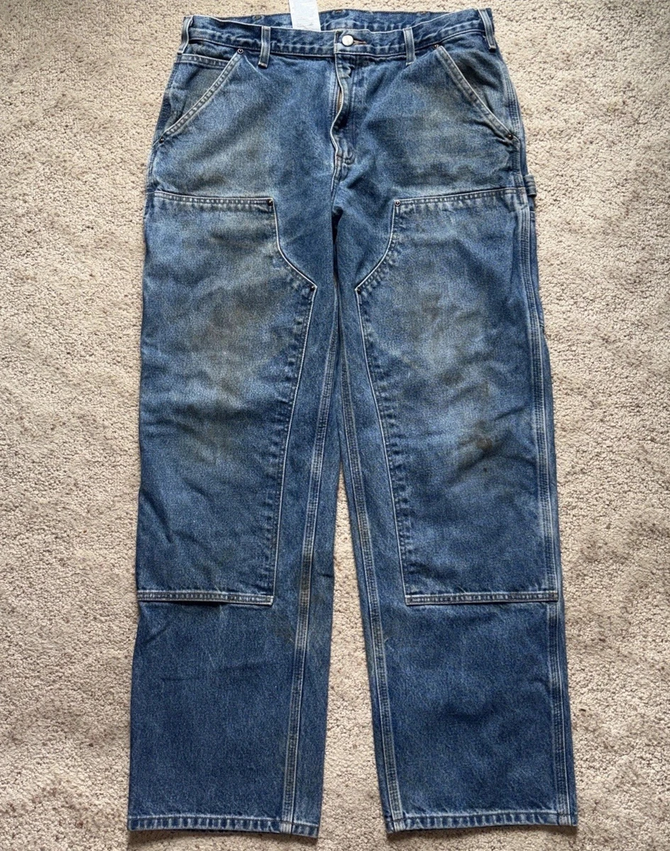 carhartt double knee jeans products for sale | eBay