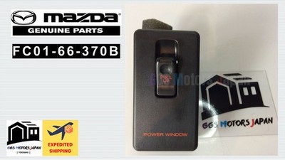 MAZDA OEM  FC01-66-370B RX7 FC3S Power Window Switch Driver & passenger '85-'89