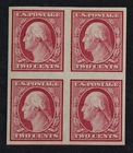 CKStamps: US Stamps Collection Scott#344 Block Mint NH OG