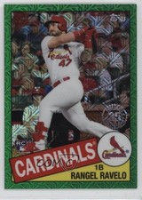 2020 Update Silver Pack 1985 Topps Chrome Baseball Green 40/99 Rangel Ravelo b6y