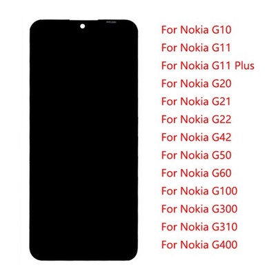 LCD Display+Touch Screen For Nokia G100 G300 G310 G400 G22 G11 G21 G50 G60 G42