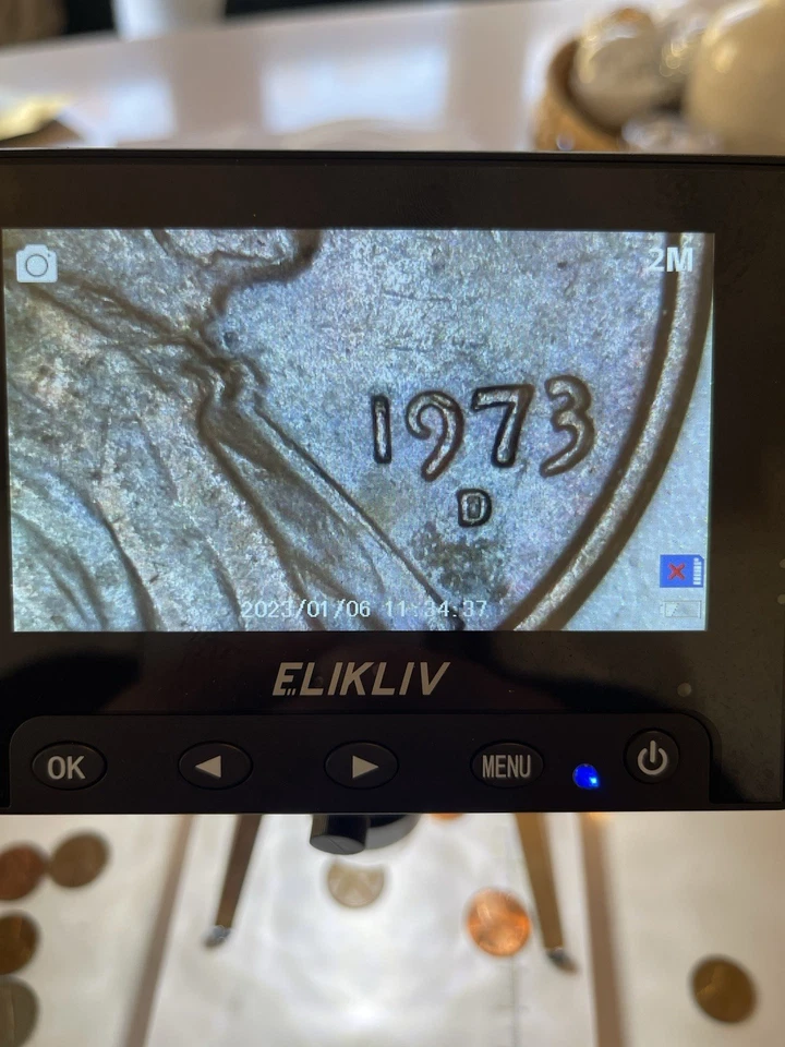 Penny 1973 error de fecha grande centavo Foto 4 de 4