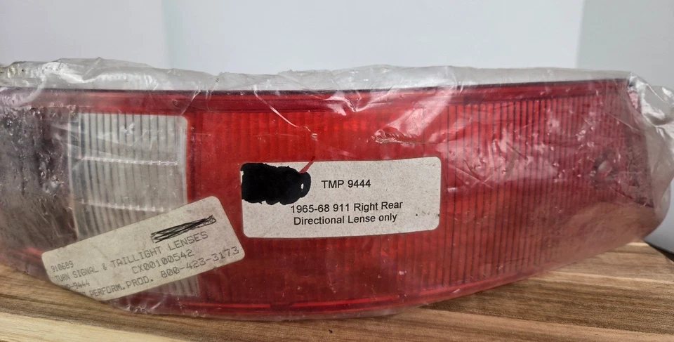 Porsche SWB 911/912 1965-68 lente trasera derecha ámbar TMP 9444 Foto 3 de 4