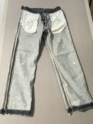 Armani Exchange Jeans Men 34x30 Blue AX Straight Leg Short Dark Wash - Picture 14 of 17