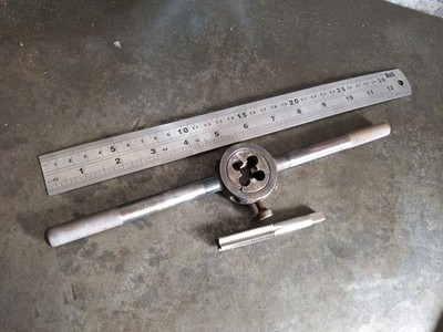   1/2 Bsf Schneideisen Stock & Tap Warrior