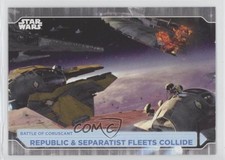 2021 Topps Star Wars Battle Plans Republic & Separatist Fleets Collide #21 w7v