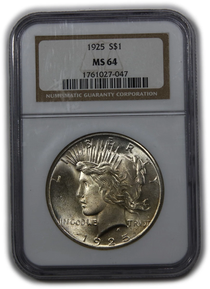 MS 64 Peace Dollars 1921-1935 for sale | eBay
