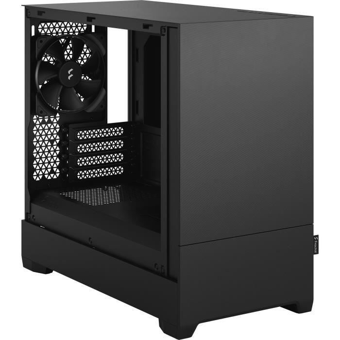 Boîtier PC Fractal Design Pop Mini Silent Black Solid micro-ATX noir