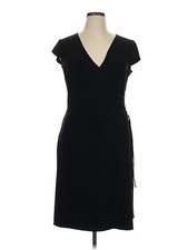 Chaps Women Black Cocktail Dress XL