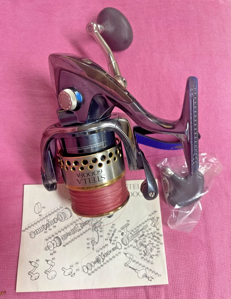 Mulinello "STELLA 6000FA" Shimano - Immagine 4 di 4