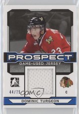 2014 ITG Draft Prospects Blue Jersey 44/75 Dominic Turgeon #PGU-9 9cf