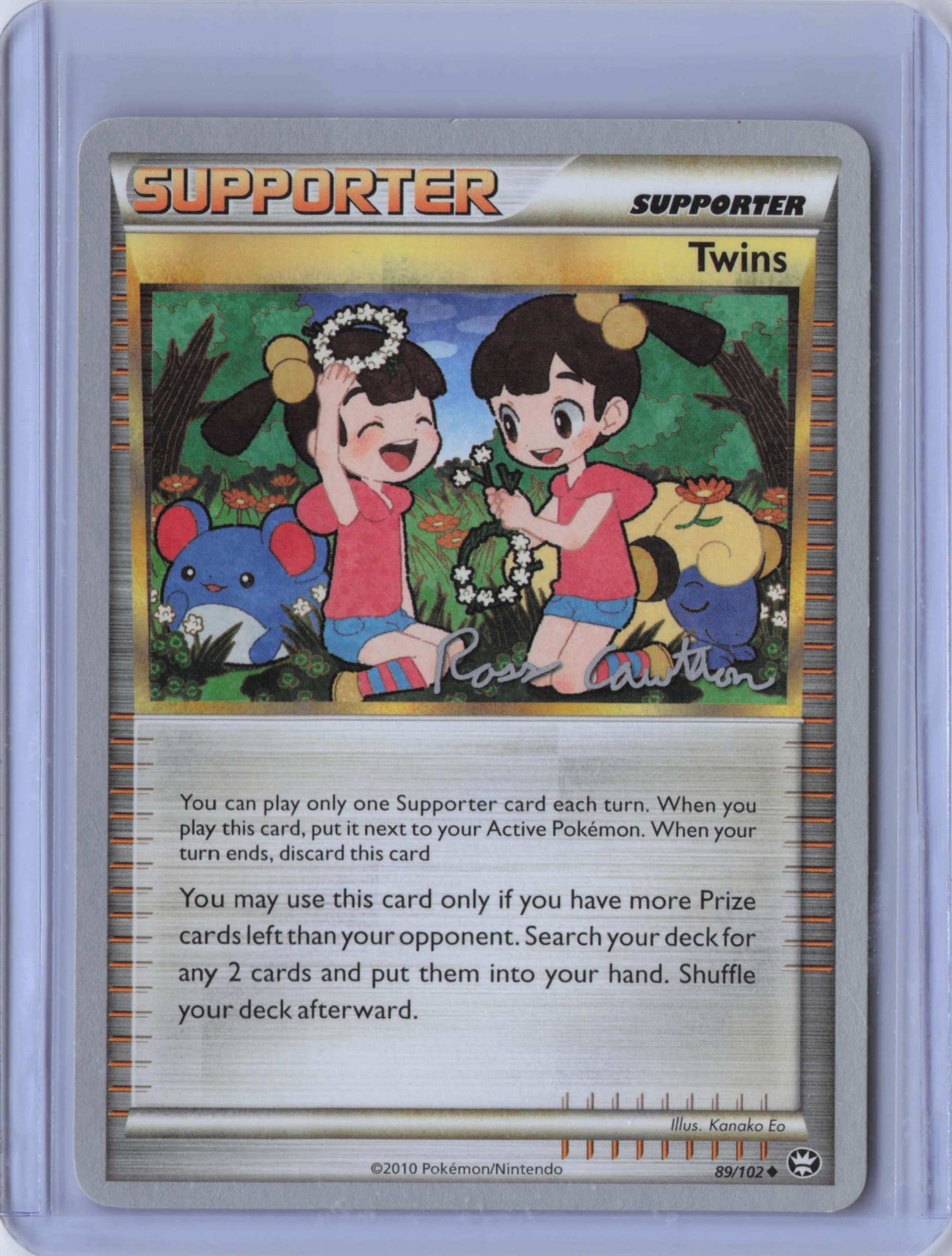 Pokemon Card Twins World Championships 2011 89/102 LP