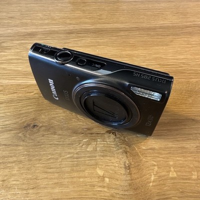 Canon IXUS 285HS 12X Optical Zoom Digital Camera - Schwarz