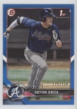 2018 Bowman Draft Blue 129/150 Greyson Jenista #BD-31 0nr3