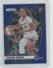 Charisma Osborne Blue Velocity 2024 Panini WNBA Prizm #65