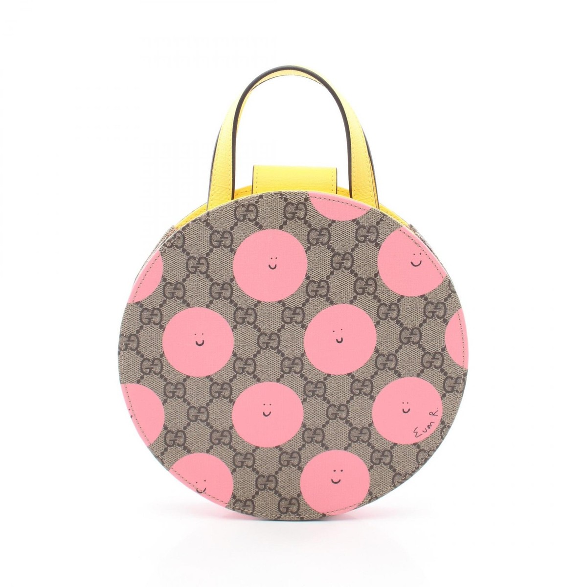 GUCCI 835889 Children's GGSupreme Kids PVC Coated Canvas Unisex Handbag #PB16721