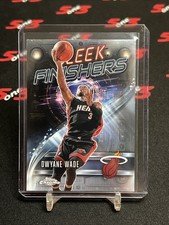 2025 Topps Chrome Dwayne Wade Sleek Finishers Insert Miami Heat Basketball